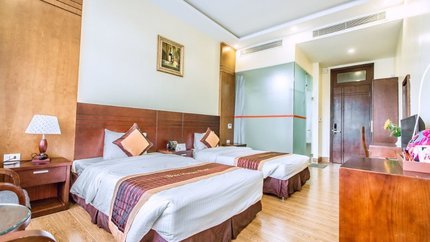 Không gian phòng Phòng Khu Trung Tâm Superior Twin