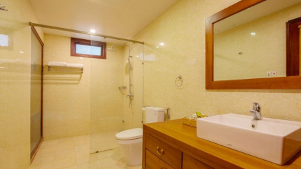 Phòng tắm tại Thảo Viên