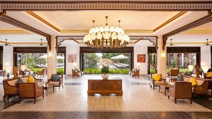 Sảnh chờ rộng lớn