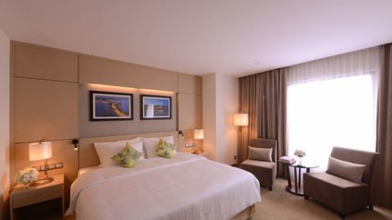 Không gian phòng rộng rãi cho cặp đôi