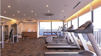 Phòng gym tại khách sạn
