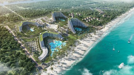 Resort sở hữu thiết kế ấn tượng
