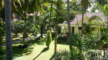 Sân vườn The Beach Resort Phan Thiết