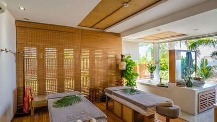 Khu vực spa trị liệu