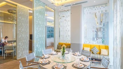 Nhà hàng thiết kế sang trọng