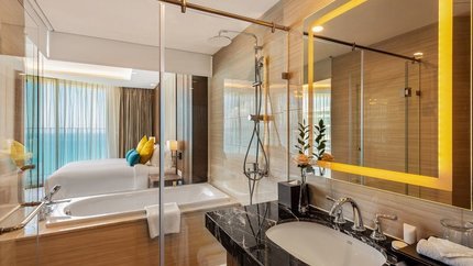 Phòng có bồn tắm nằm