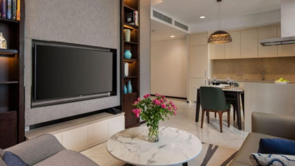 Phòng Deluxe 1 BedRoom khách sạn Hà Nội 5* The Five Residences