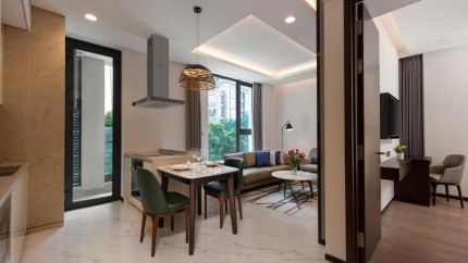 Phòng Deluxe 1 BedRoom tại 5* Five Residences