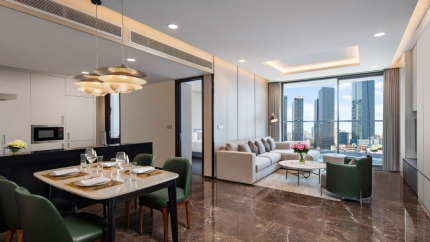 Phòng Premier 3 BedRoom tại khách sạn 5* The Five Residences