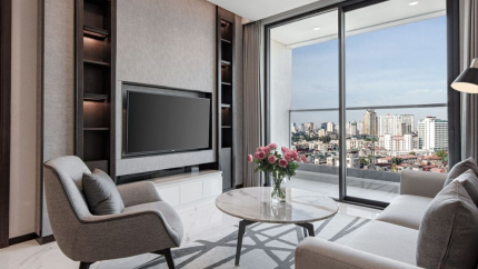 Phòng Deluxe 2 BedRoom tại The Five Residences Hotel Hanoi
