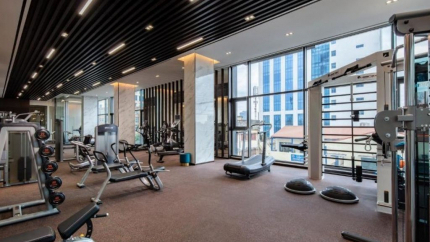 Phòng Gym tại khách sạn The Five Residences