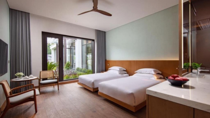 Phòng Deluxe Double/Twin tại nghỉ dưỡng 5* The Five Ninh Bình