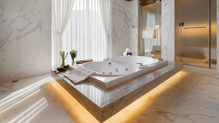 Phòng tắm bồn sang chảnh