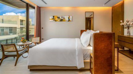 Biệt thự 03 phòng ngủ hướng vườn