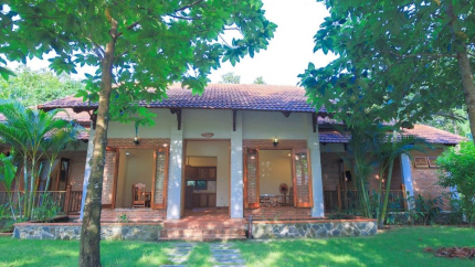 Phòng Double Garden View tại The Garden House