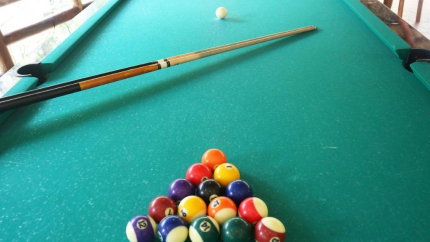 Bàn chơi Billiard tại The Garden House Phú Quốc