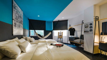 Phòng ngủ Family Nest của The Hammock Fine Art Hồ Chí Minh