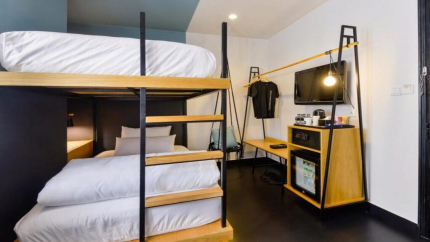 Không gian hạng phọng Cozy Twin Nest của Hammoke Fine Art