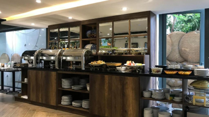 Quầy Buffet  tại The Herriott Hotel & Suite