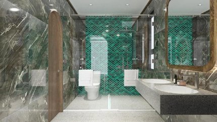 Phòng vệ sinh thiết kế hiện đại