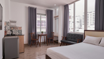 Hạng phòng Deluxe Double Room tại The Mars Hotel Tân Bình
