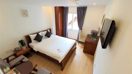 Không gian phòng Superior Double Room khách sạn The Mars Tân Bình