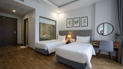 Phòng được trang bị nội thất hiện đại