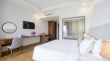 Không gian phòng rộng rãi