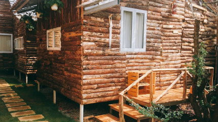 Phòng Double Bed Tại The November Mộc Châu