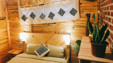 Phòng Double Bed Tại The November Mộc Châu