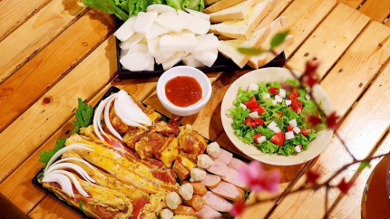 Đồ ăn Tại The November Homestay Mộc Châu