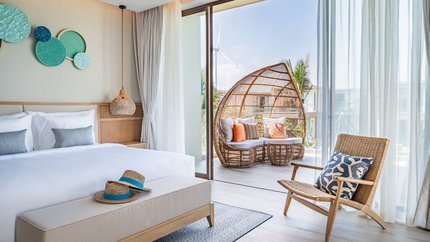 Phòng ngủ được thiết kế hiện đại