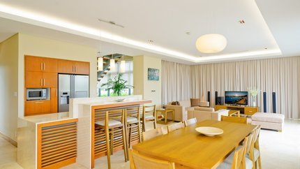 Phòng hiện đại, tiện nghi