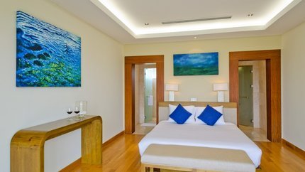 không gian phòng được bày trí bắt mắt