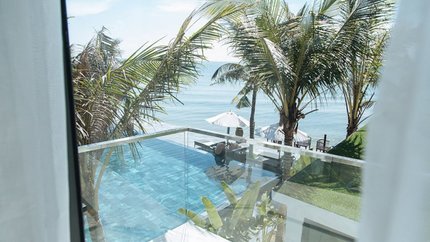 Ban công view biển cực đẹp