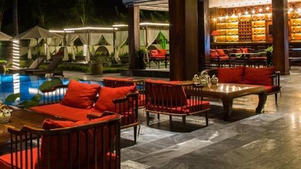 Quán coffee view hồ