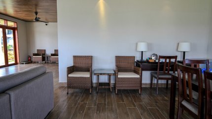 Phòng rộng rãi đầy đủ tiện nghi