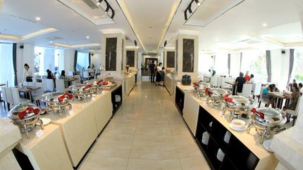 Nhà hàng và quầy buffet tại The Pier Phú Quốc Resort