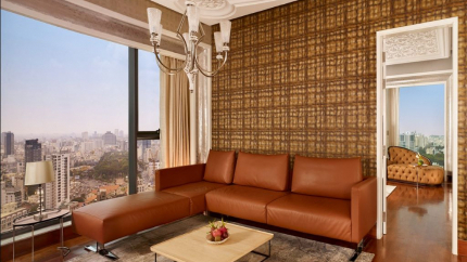 Căn hộ Modern phòng khách The Reverie Saigon