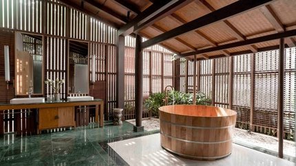 Phòng tắm đầy đủ tiện nghi