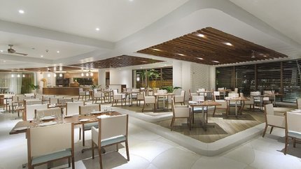 Nhà hàng với không gian rộng