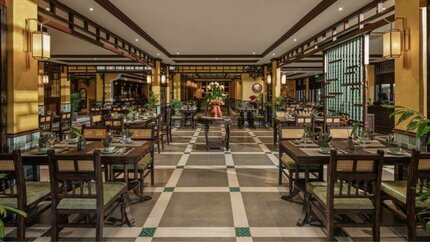 Không gian rộng rãi, đậm chất Hội An