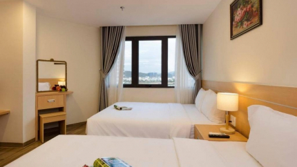 Phòng Deluxe Moutain View Twin tại The Swan