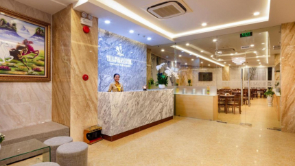 Sảnh Lễ Tân Khách Sạn The Swan Hotel Nha Trang 3  Sao