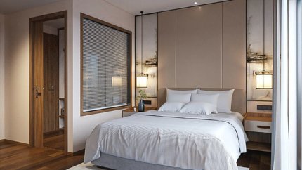 Phòng  Deluxe Garden View của khách sạn.