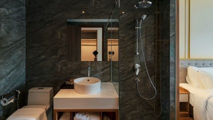 Nội thất nhà tắm sang trọng