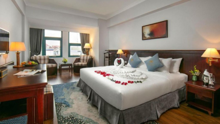 Không gian hạng phòng Deluxe