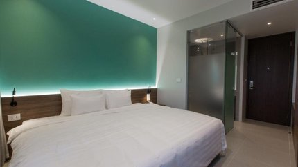 Căn phòng rộng rãi, thoáng mát