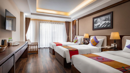 Phòng Superior 3 khách tại The View Hotel 3*