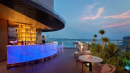 Quán Bar đem lại cảm giác rất thơ mộng